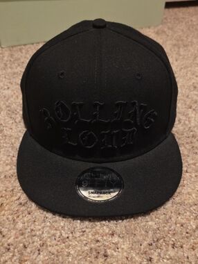 Rolling Loud Black Snapback Hat by New Era